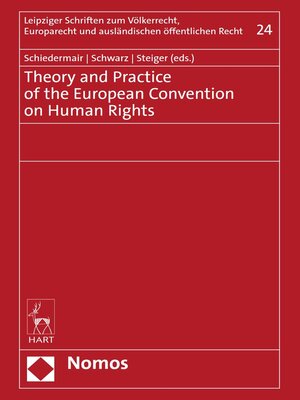 cover image of Theory and Practice of the European Convention on Human Rights